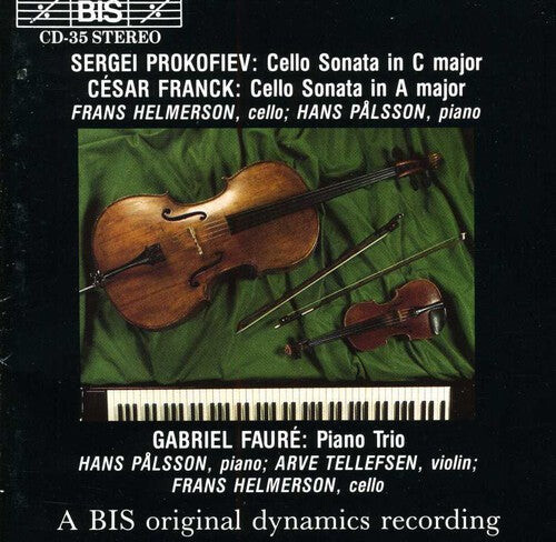 CD диск Faure / Prokofiev / Franck: Trio Op 120 / Cello Sonata Op 119 / Cello Sonata
CD диск Faure / Prokofiev / Franck: Trio Op 120 / Cello Sonata Op 119 / Cello Sonata