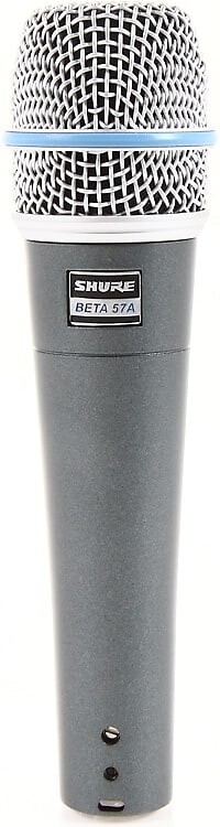 Динамический микрофон Shure BETA 57A Supercardioid Dynamic Instrument Microphone
Динамический микрофон Shure BETA 57A Supercardioid Dynamic Instrument Microphone