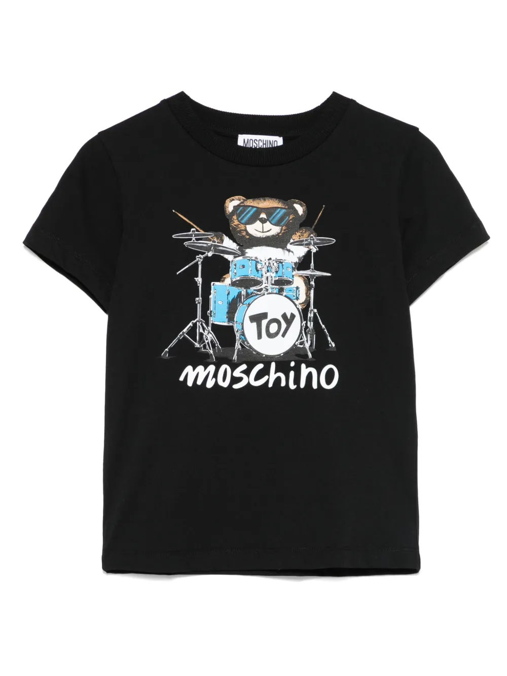 Футболка с принтом Moschino Kids, черный
Футболка с принтом Moschino Kids, черный