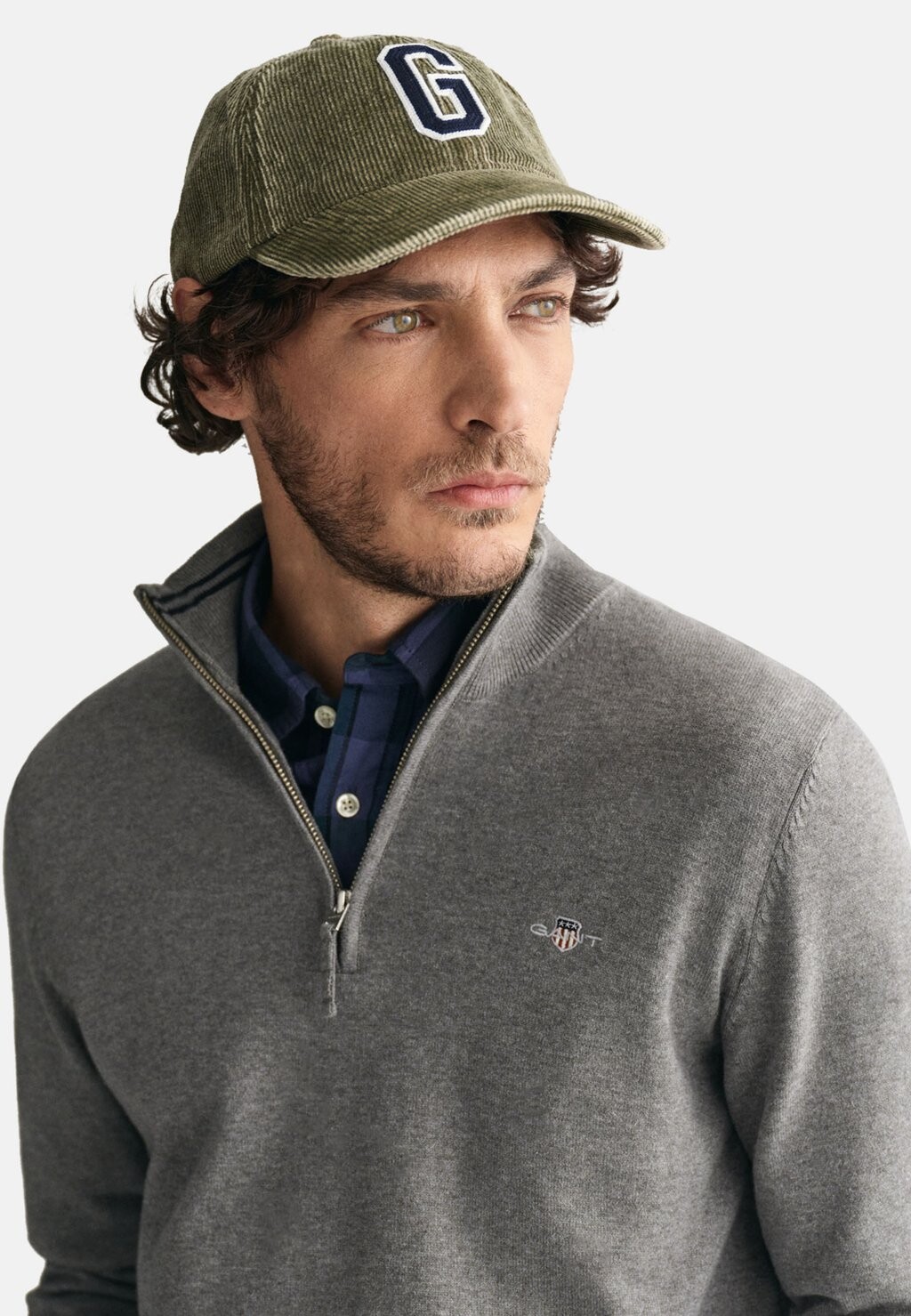 Джемпер CLASSIC HALF ZIP GANT, серый
Джемпер CLASSIC HALF ZIP GANT, серый