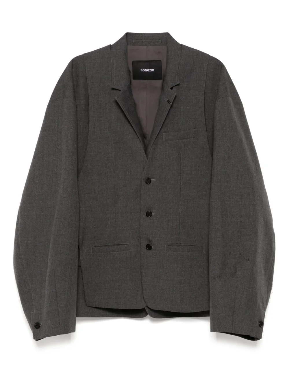 Жакет на пуговицах SONGZIO, серый
Жакет на пуговицах SONGZIO, серый