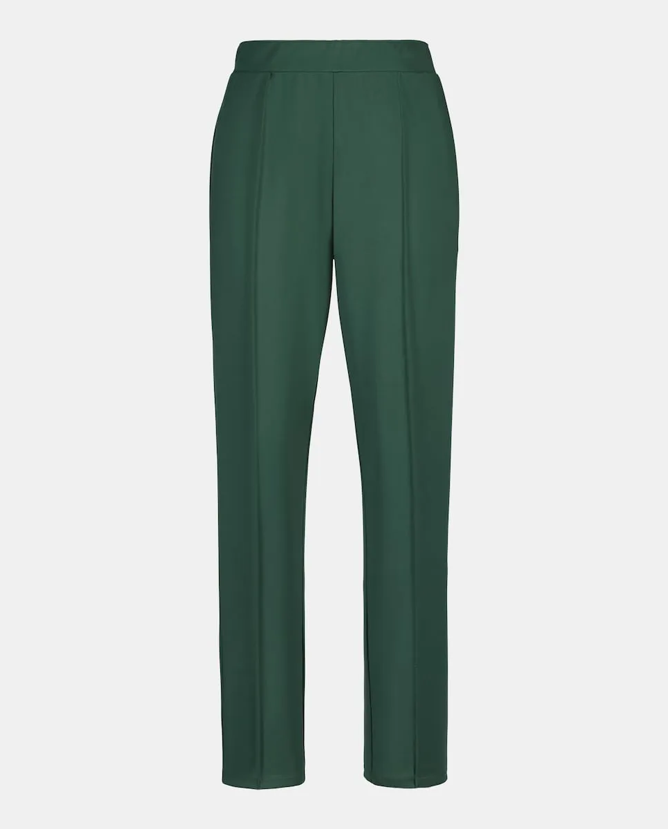 Женские однотонные брюки на резинке Zermatt, зеленый
Женские однотонные брюки на резинке Zermatt, зеленый