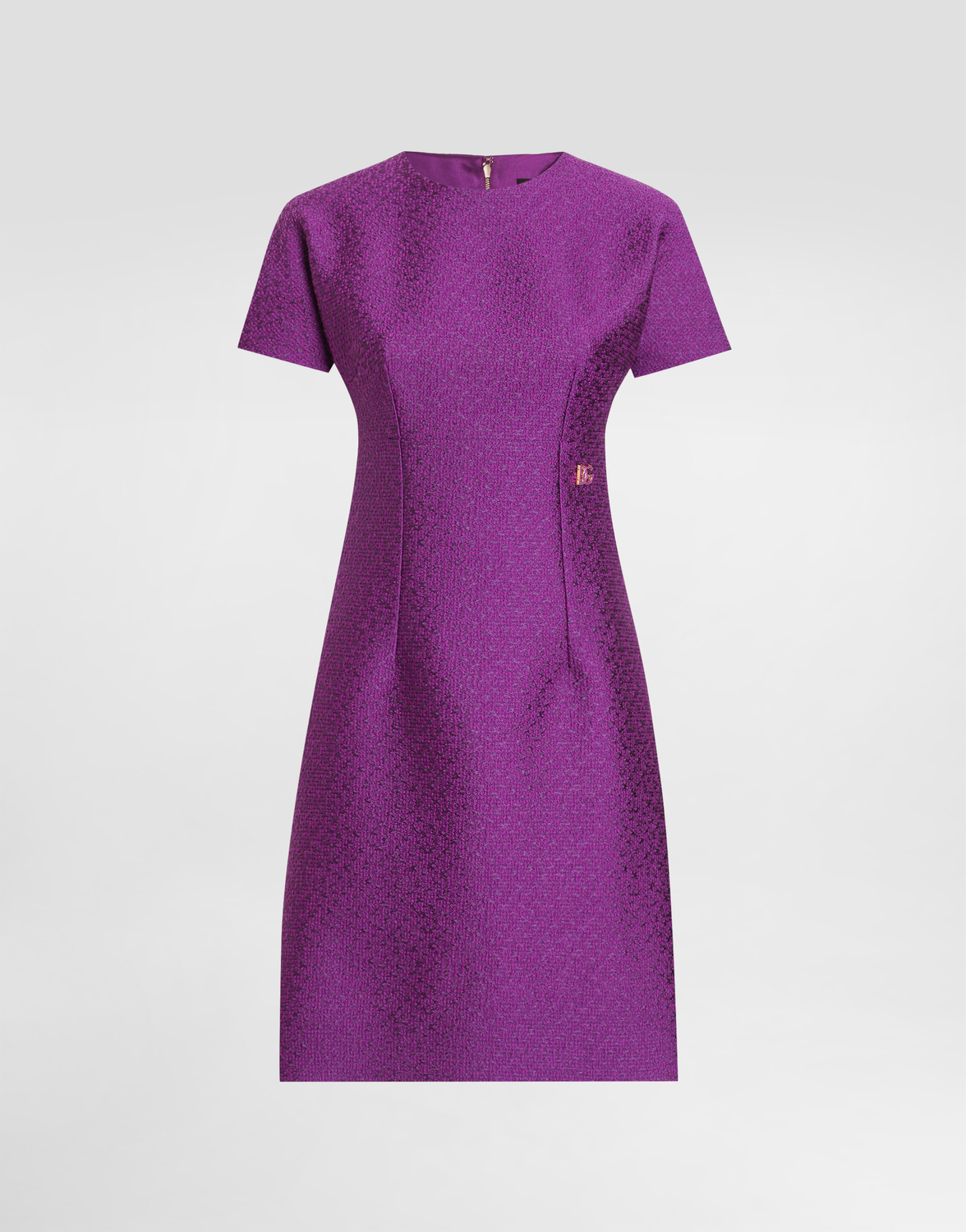 Платье из твида Dolce & Gabbana, фиолетовый
Платье из твида Dolce & Gabbana, фиолетовый