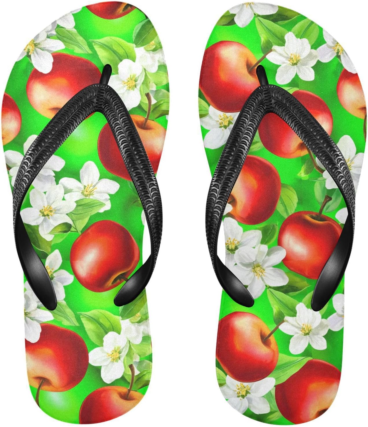 Шлепанцы Blossoms Fruits Green для пляжа и душа, резиновые нескользящие летние тапочки для мужчин и женщин Sinestour
Шлепанцы Blossoms Fruits Green для пляжа и душа, резиновые нескользящие летние тапочки для мужчин и женщин Sinestour