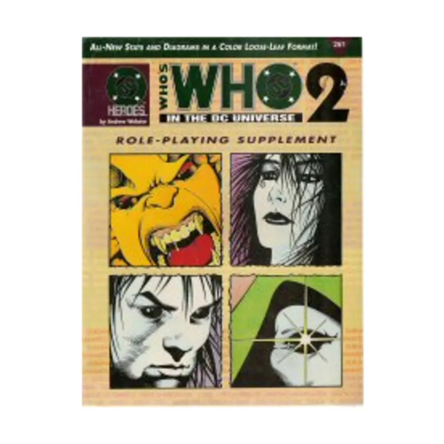 Who's Who in the DC Universe #2, DC Heroes - Core & Sourcebooks (Mayfair Games), мягкая обложка
Who's Who in the DC Universe #2, DC Heroes - Core & Sourcebooks (Mayfair Games), мягкая обложка