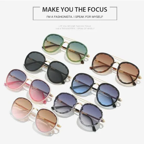 Модные солнцезащитные очки 2027 года для женщин и мужчин, винтажные солнцезащитные очки с градиентным переходом цвета, защита от ультрафиолета UV400 MTZJH, Green
Модные солнцезащитные очки 2027 года для женщин и мужчин, винтажные солнцезащитные очки с градиентным переходом цвета, защита от ультрафиолета UV400 MTZJH, Green