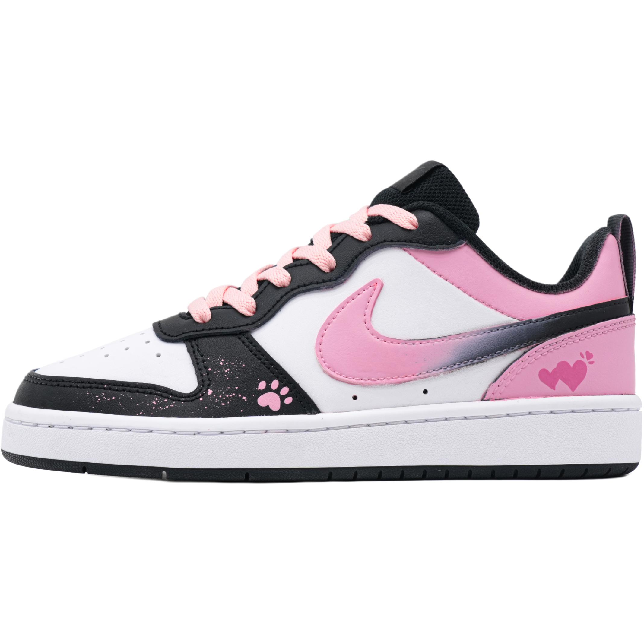 Nike Кроссовки для скейтбординга Court Borough Sweet Style с амортизацией Cat Paw, износостойкие, низкие, для детей, Pink, для подростков
Nike Кроссовки для скейтбординга Court Borough Sweet Style с амортизацией Cat Paw, износостойкие, низкие, для детей, Pink, для подростков