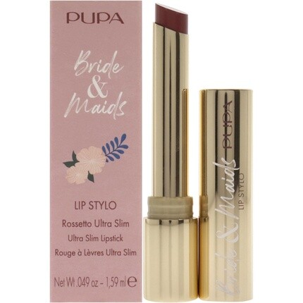 Pupa Milano Bride And Maids Lip Stylo Ультратонкая губная помада 0,049 унции Красная
Pupa Milano Bride And Maids Lip Stylo Ультратонкая губная помада 0,049 унции Красная