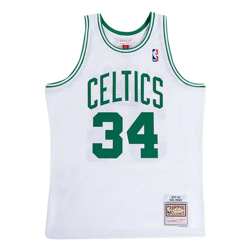 Джерси Mitchell & Ness NBA Boston Celtics 2007-08 Swingman Jersey 'Paul Pierce 34', белый
Джерси Mitchell & Ness NBA Boston Celtics 2007-08 Swingman Jersey 'Paul Pierce 34', белый