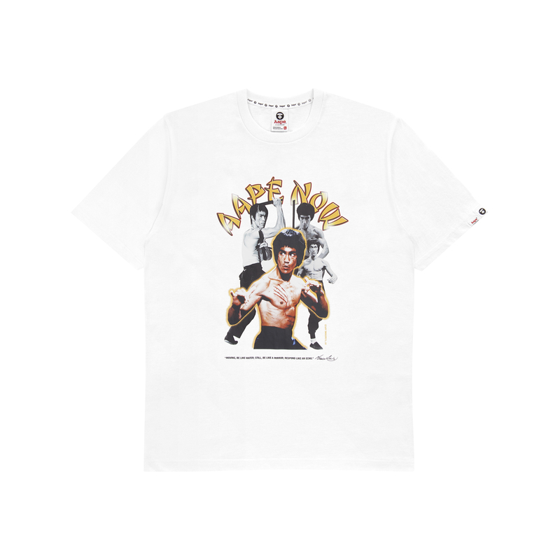 Футболка Bape X Bruce Lee #1 Aape, белый
Футболка Bape X Bruce Lee #1 Aape, белый