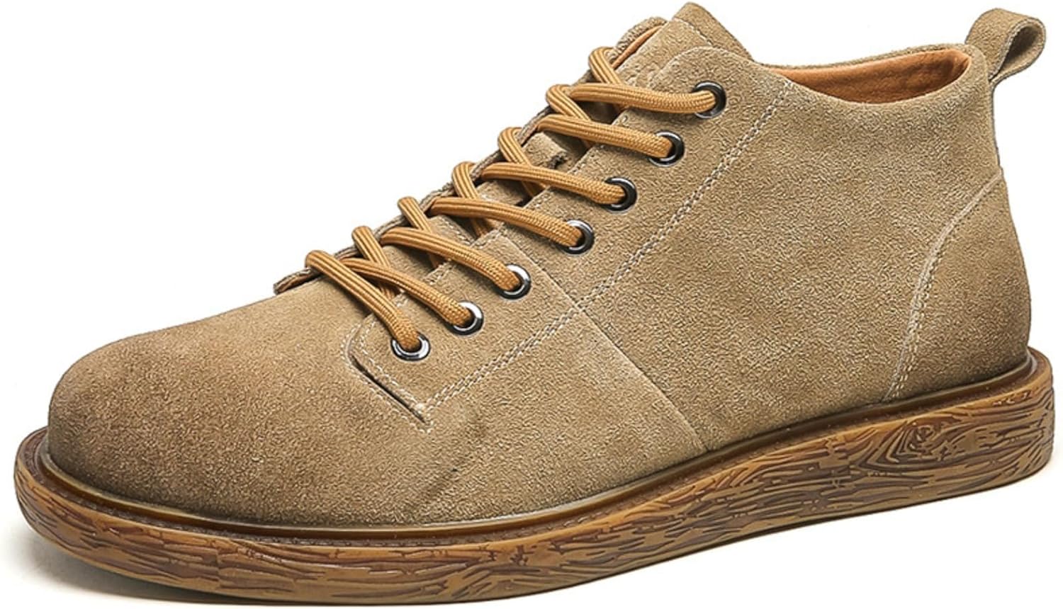 Мужские винтажные походные ботинки из замшевой кожи с толстой подошвой, высокие ботинки для ходьбы на свежем воздухе, дышащие и удобные для треккинга Azttoztto, желтый
Мужские винтажные походные ботинки из замшевой кожи с толстой подошвой, высокие ботинки для ходьбы на свежем воздухе, дышащие и удобные для треккинга Azttoztto, желтый