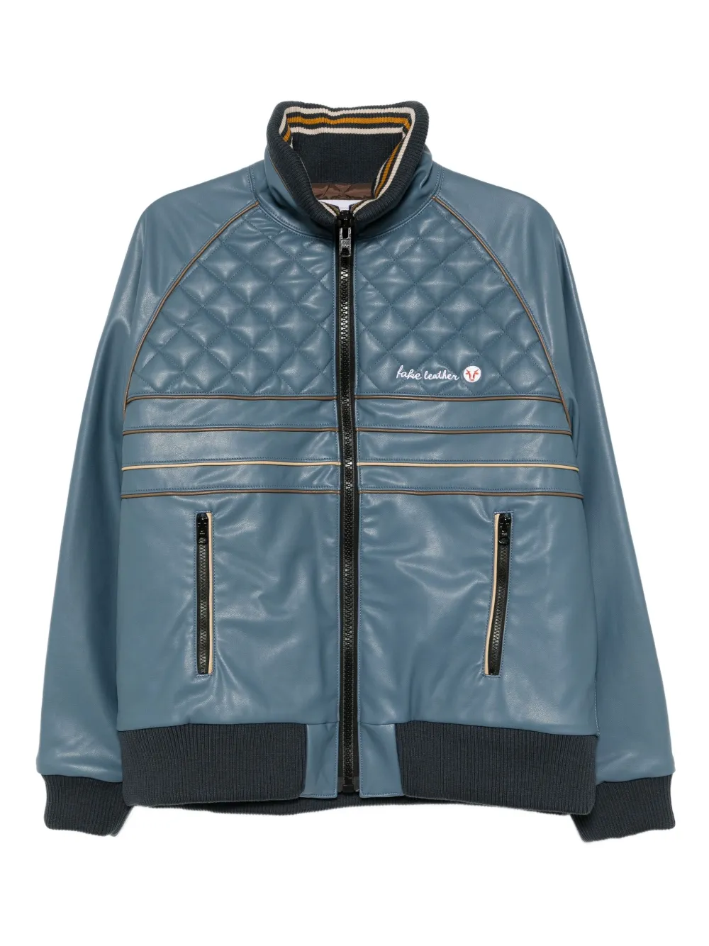 Куртка с вышитым лозунгом Kolor, синий
Куртка с вышитым лозунгом Kolor, синий