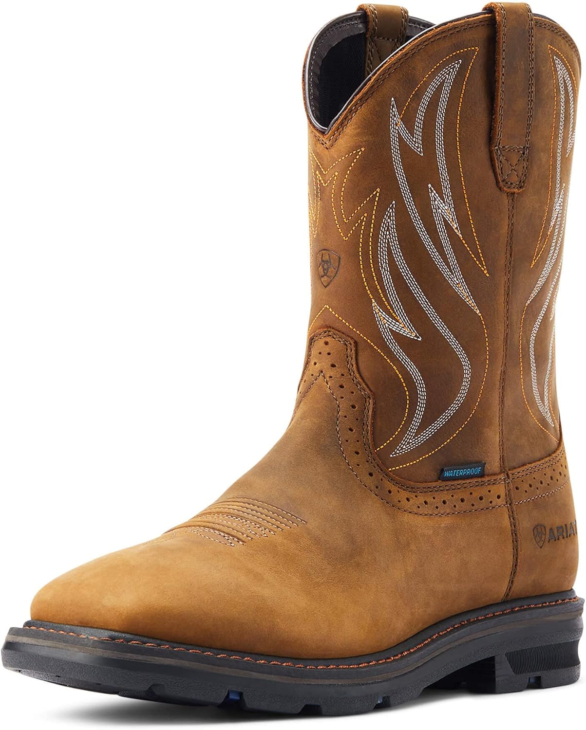 Мужские водонепроницаемые ботинки ARIAT Sierra Shock Shield Western, коричневый
Мужские водонепроницаемые ботинки ARIAT Sierra Shock Shield Western, коричневый
