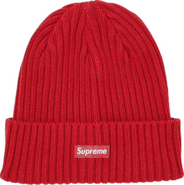 Шапка Supreme Overdyed 'Red', красный 
Шапка Supreme Overdyed 'Red', красный