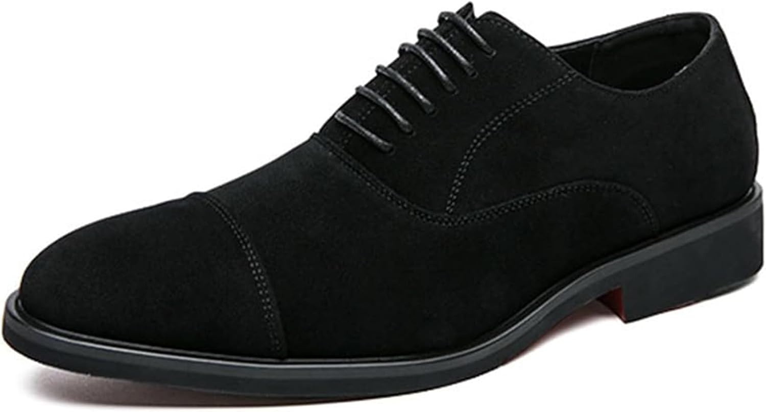 Мужские туфли-оксфорды из замши с кожаными носками, низкие, делового стиля, современный заостренный носок, шнуровка, низкий массивный каблук, удобные туфли-слипон дерби для бизнеса, официальных мероприятий, вечеринок и свадеб Bangteuo, черный
Мужские туфли-оксфорды из замши с кожаными носками, низкие, делового стиля, современный заостренный носок, шнуровка, низкий массивный каблук, удобные туфли-слипон дерби для бизнеса, официальных мероприятий, вечеринок и свадеб Bangteuo, черный