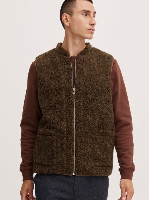 Флисовый жилет cfjonson Casual Friday, коричневый
Флисовый жилет cfjonson Casual Friday, коричневый