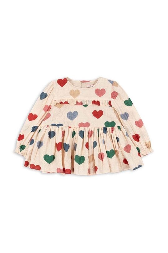 Детская хлопковая блузка ELin BLOUSE GOTS Konges Sløjd, бежевый
Детская хлопковая блузка ELin BLOUSE GOTS Konges Sløjd, бежевый