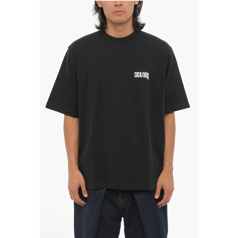 Футболка с круглым вырезом и принтом DISCO GOD Marcelo Burlon, Black
Футболка с круглым вырезом и принтом DISCO GOD Marcelo Burlon, Black