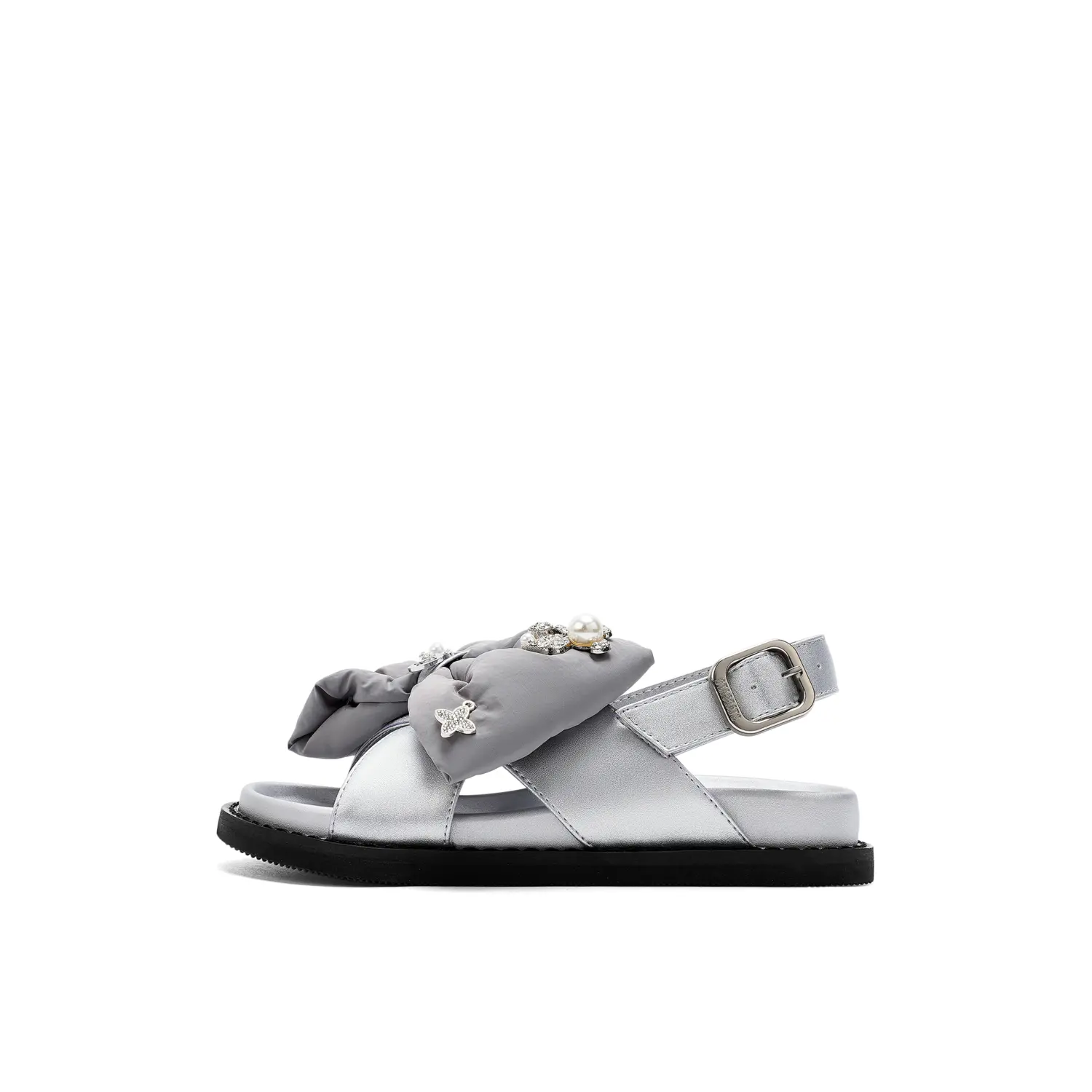 Детские сандалии с низким верхом, противоскользящие, устойчивые к истиранию, увеличивающие рост. Staccato, серебряный
Детские сандалии с низким верхом, противоскользящие, устойчивые к истиранию, увеличивающие рост. Staccato, серебряный