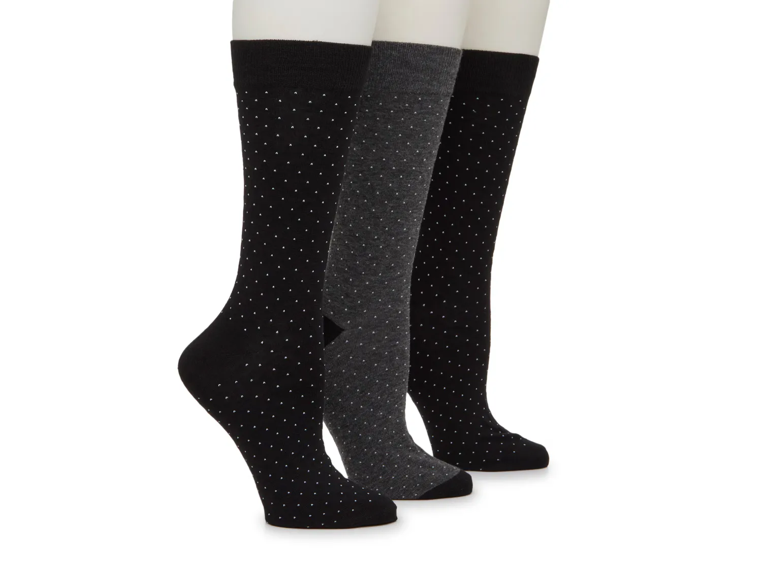Носки Pin Dot Men's Crew Socks - 3 Pack Vince Camuto, черный/серый
Носки Pin Dot Men's Crew Socks - 3 Pack Vince Camuto, черный/серый
