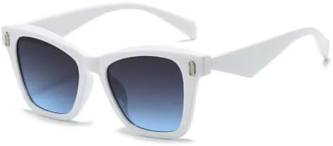 Солнцезащитные очки 2027 года для женщин, модные винтажные солнцезащитные очки для женщин, защита от УФ-излучения UV400, белые, один размер MTZJH, One Color
Солнцезащитные очки 2027 года для женщин, модные винтажные солнцезащитные очки для женщин, защита от УФ-излучения UV400, белые, один размер MTZJH, One Color