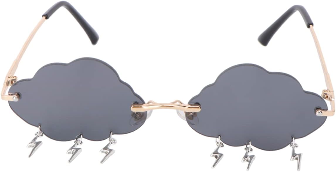 Безрамочные солнцезащитные очки Cloud Tear, стильные очки Wave без оправы для женщин, реквизит для фотобудки на вечеринке, легкая защита от УФ-излучения Holibanna, Grey
Безрамочные солнцезащитные очки Cloud Tear, стильные очки Wave без оправы для женщин, реквизит для фотобудки на вечеринке, легкая защита от УФ-излучения Holibanna, Grey