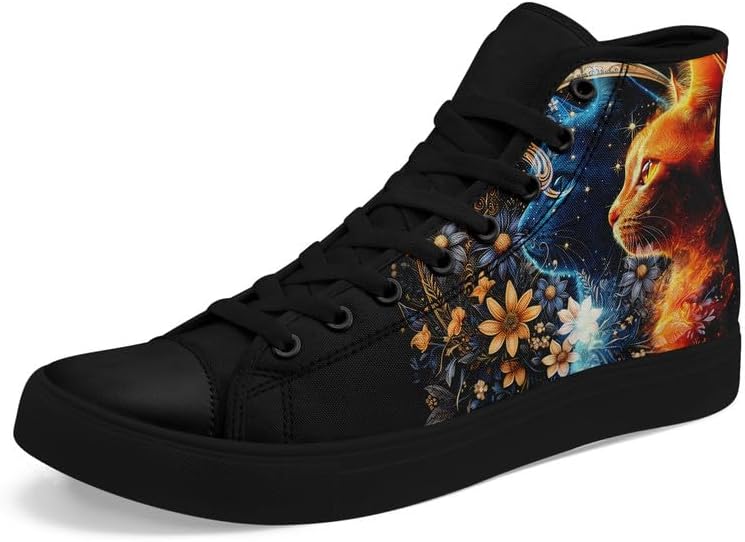 Высокие кеды из ткани для девочек и мальчиков с принтами галактики, кошек и собак, модные кроссовки, дышащие, легкие, повседневная обувь Awsole, черный
Высокие кеды из ткани для девочек и мальчиков с принтами галактики, кошек и собак, модные кроссовки, дышащие, легкие, повседневная обувь Awsole, черный