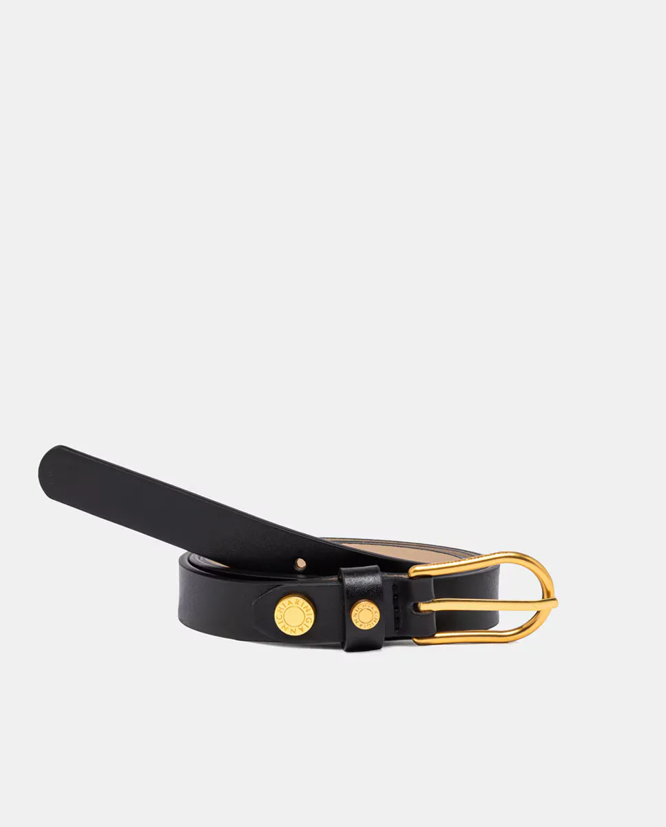 Ремень Gianni Chiarini с минималистичными линиями Изготовлен из гладкой кожи, черный
Ремень Gianni Chiarini с минималистичными линиями Изготовлен из гладкой кожи, черный