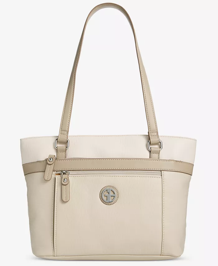 Сумка-тоут Colorblock Pebble Giani Bernini, коричневый/бежевый
Сумка-тоут Colorblock Pebble Giani Bernini, коричневый/бежевый