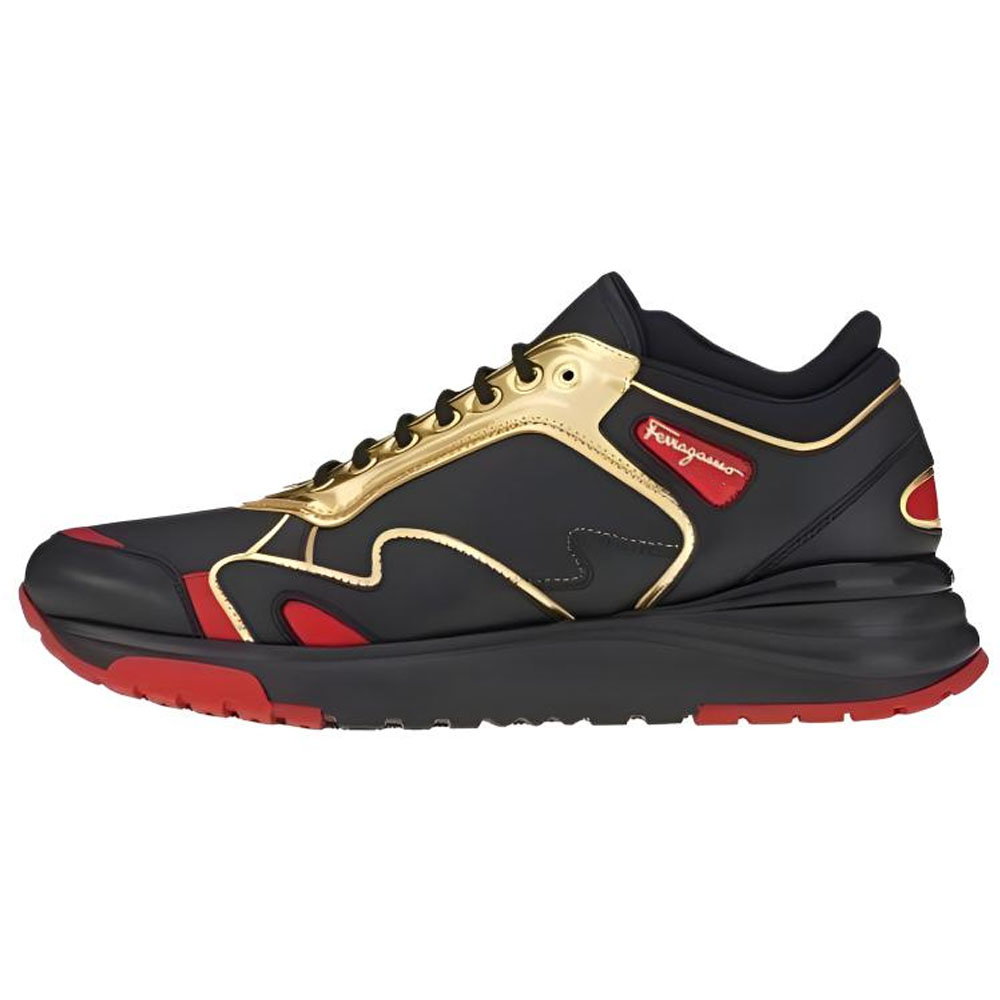 Ferragamo Низкие повседневные кроссовки мужские черные
Ferragamo Низкие повседневные кроссовки мужские черные