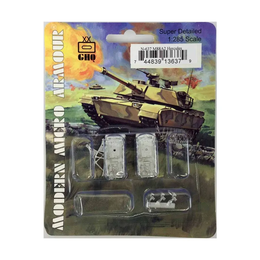 Эвакуационная машина M88A2 Hercules, Modern Micro Armour - United States - Engineering Vehicles (1:285)
Эвакуационная машина M88A2 Hercules, Modern Micro Armour - United States - Engineering Vehicles (1:285)