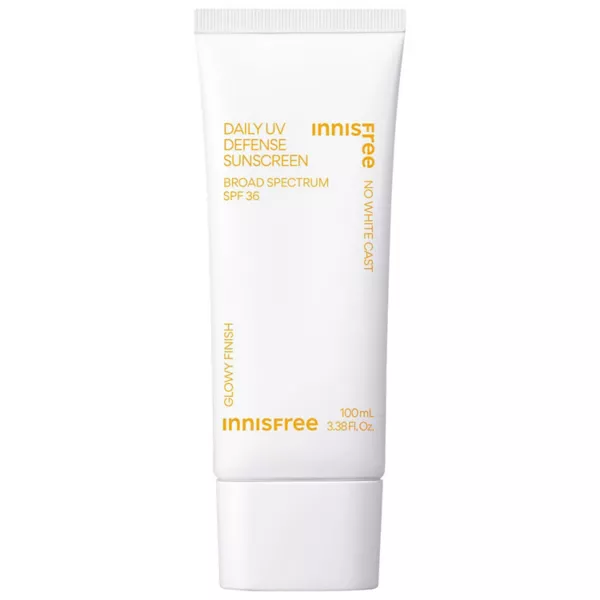 Ежедневная защита от ультрафиолета невидимый широкий спектр солнцезащитный крем spf 36 Innisfree, 94 гр
Ежедневная защита от ультрафиолета невидимый широкий спектр солнцезащитный крем spf 36 Innisfree, 94 гр