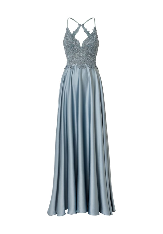 Вечернее платье с вышивкой стразами Mascara London, синий
Вечернее платье с вышивкой стразами Mascara London, синий