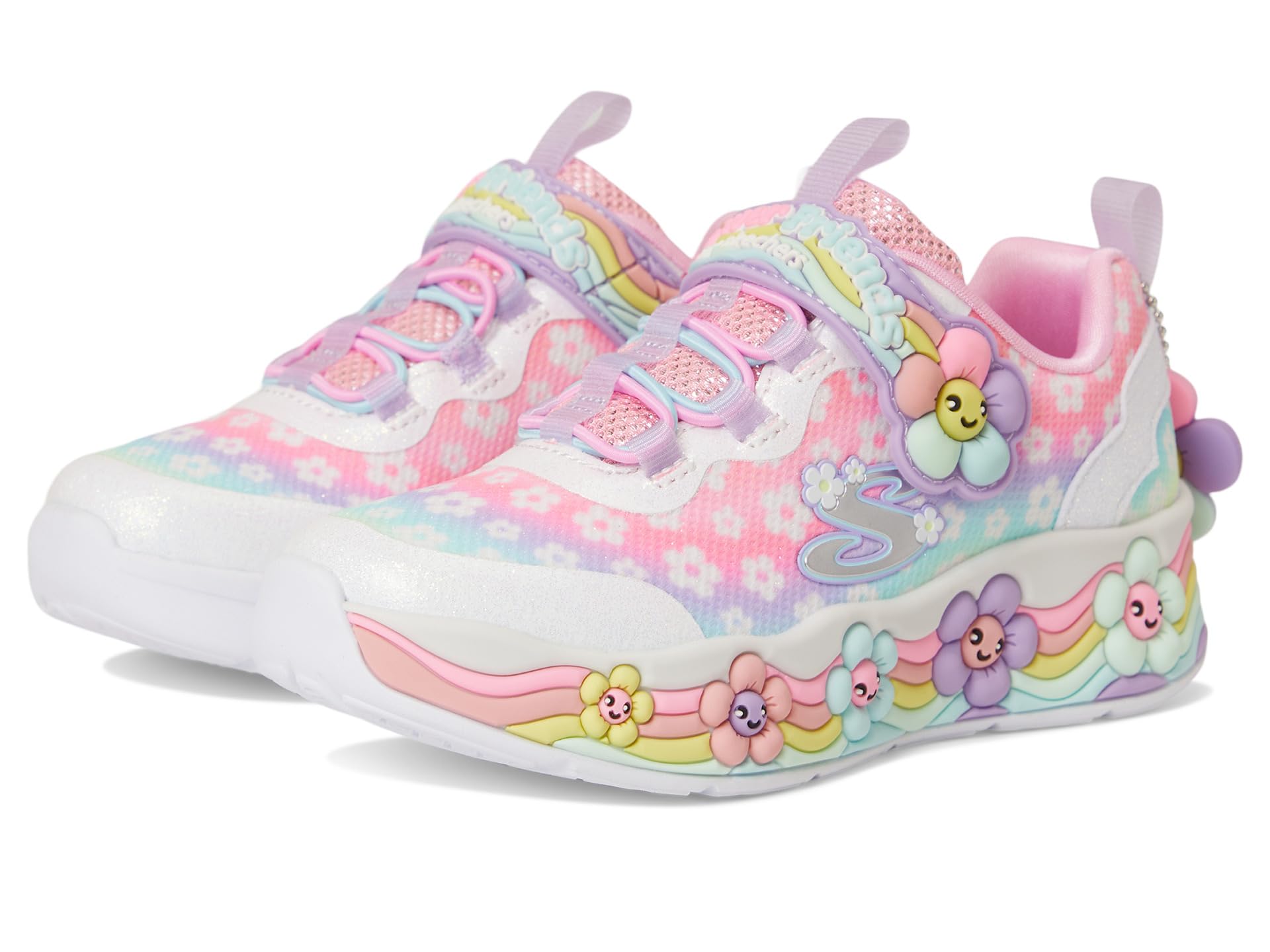 Кроссовки SKECHERS KIDS Flower Friends 303624L, цвет White/Multi
Кроссовки SKECHERS KIDS Flower Friends 303624L, цвет White/Multi