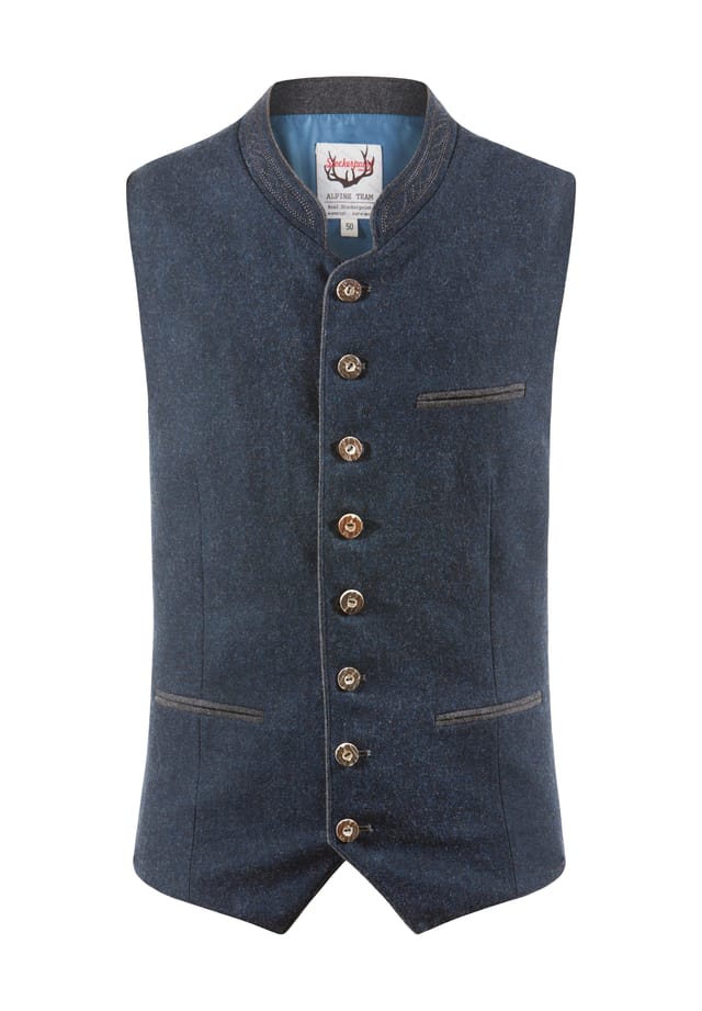 Традиционный жилет с пуговицами содержание шерсти Stockerpoint, серый
Традиционный жилет с пуговицами содержание шерсти Stockerpoint, серый