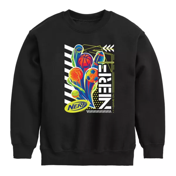 Спортивная флисовая толстовка для мальчиков 8-20 лет Nerf, черный
Спортивная флисовая толстовка для мальчиков 8-20 лет Nerf, черный