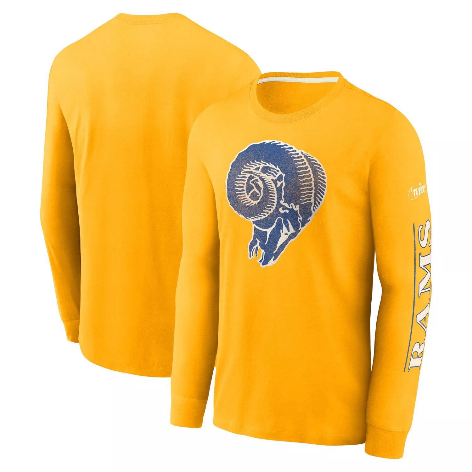 Мужская золотая футболка Los Angeles Rams Fashion с длинным рукавом Nike, Желтый, Мужская золотая футболка Los Angeles Rams Fashion с длинным рукавом Nike
Мужская золотая футболка Los Angeles Rams Fashion с длинным рукавом Nike, Желтый, Мужская золотая футболка Los Angeles Rams Fashion с длинным рукавом Nike