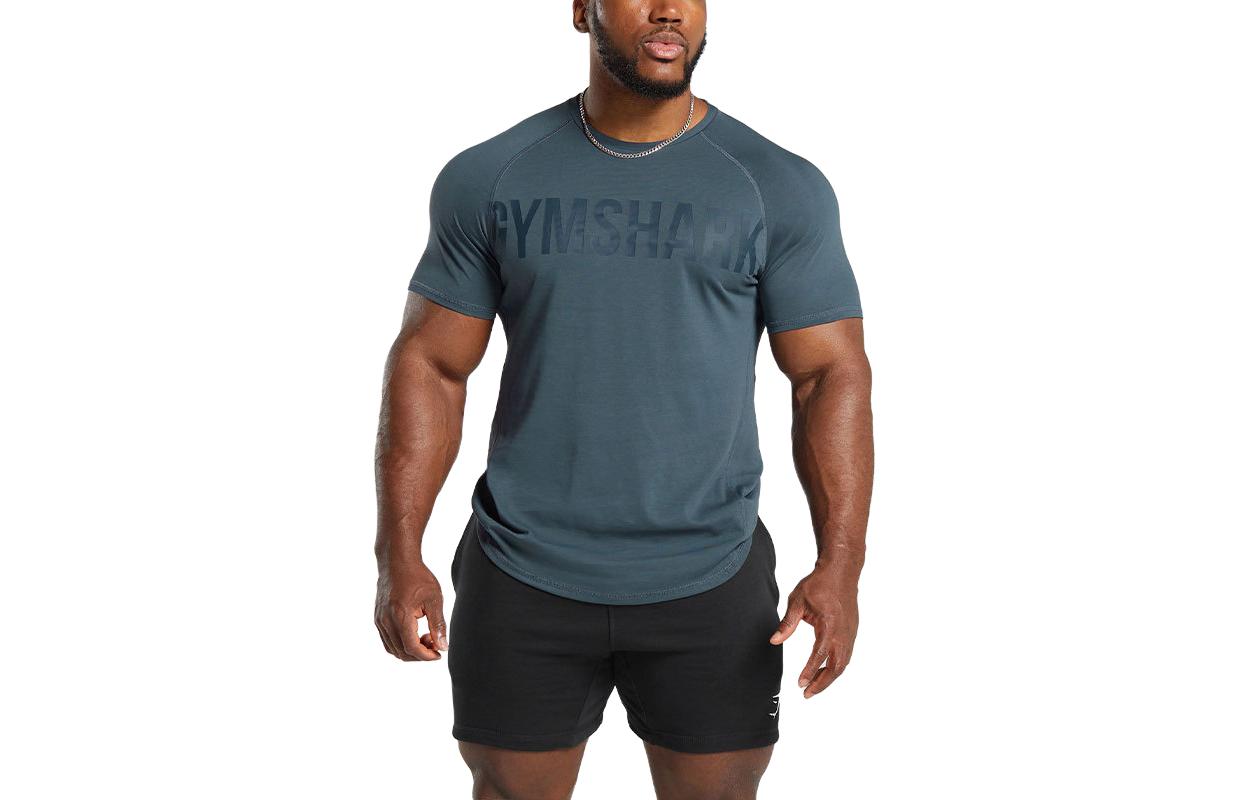 Футболка мужская Titanium Blue GYMSHARK
Футболка мужская Titanium Blue GYMSHARK