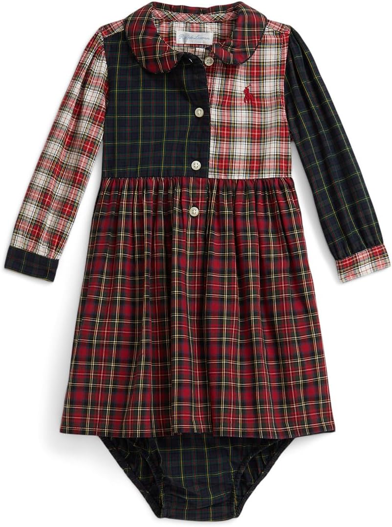 Платье-рубашка и панталон из хлопкового поплина в клетку Polo Ralph Lauren Kids, Multicolor
Платье-рубашка и панталон из хлопкового поплина в клетку Polo Ralph Lauren Kids, Multicolor