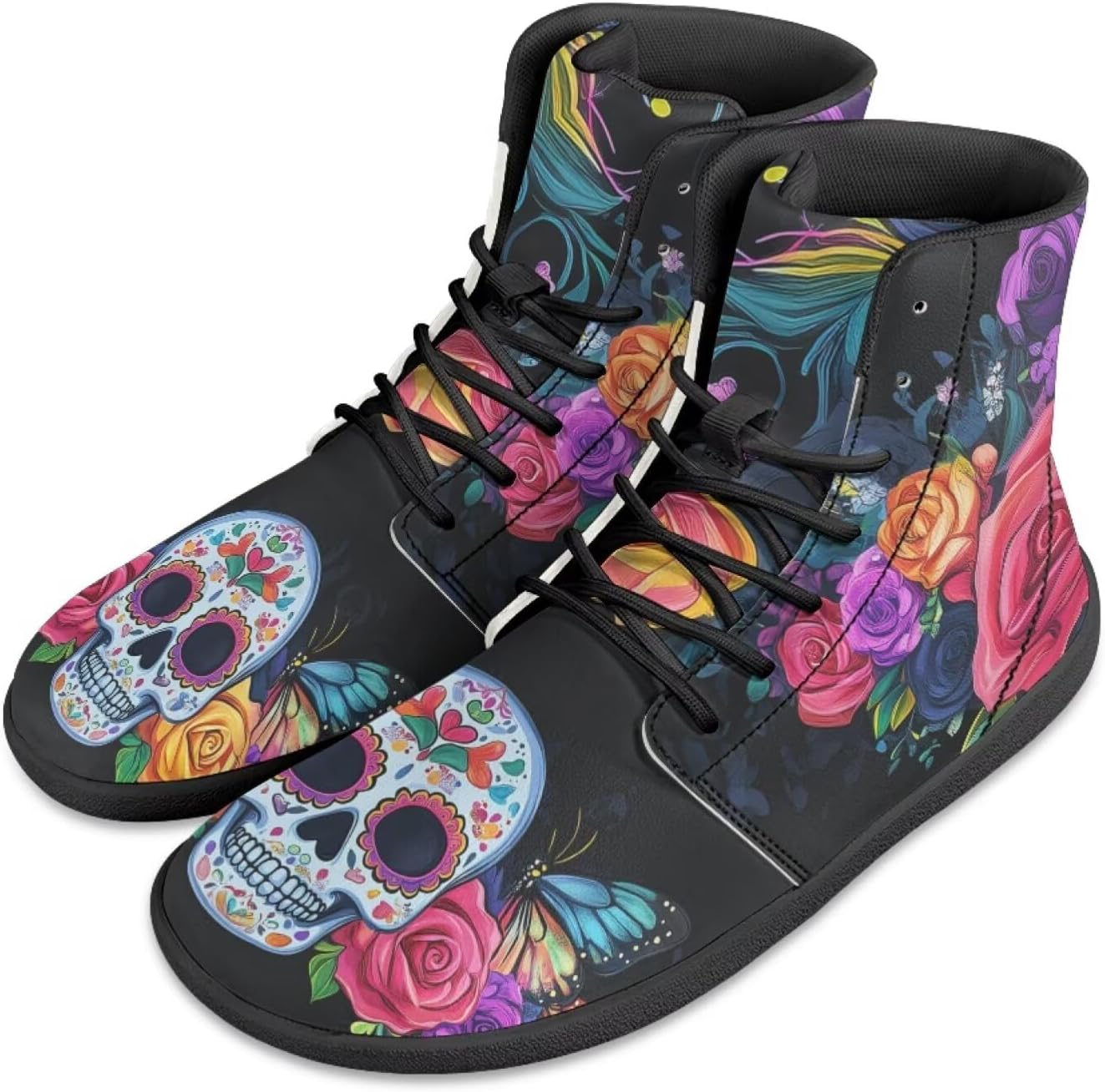 Мужские кроссовки JoyLamoria на шнуровке высокой посадки для баскетбола, ходьбы и вождения, дышащие кроссовки, под цвет подсолнуха с узором Ацтек, Skull Rose
Мужские кроссовки JoyLamoria на шнуровке высокой посадки для баскетбола, ходьбы и вождения, дышащие кроссовки, под цвет подсолнуха с узором Ацтек, Skull Rose