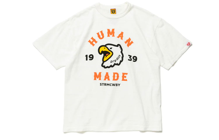 Футболка Eagle Graphic #07 HUMAN MADE, белый
Футболка Eagle Graphic #07 HUMAN MADE, белый