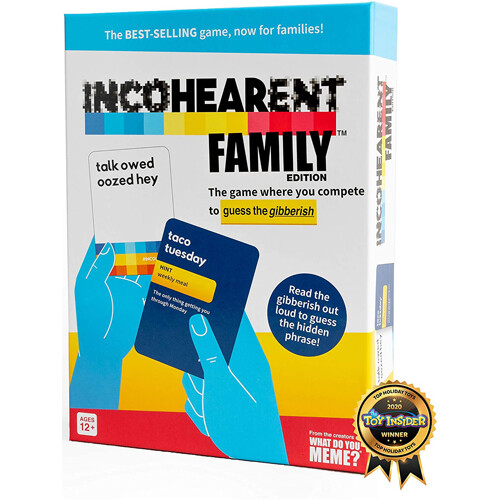 Настольная игра Incohearent Family Edition
Настольная игра Incohearent Family Edition