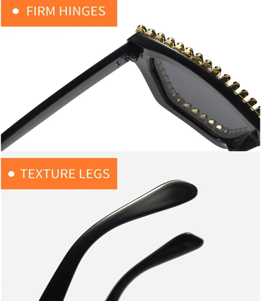 Солнцезащитные очки со стразами для женщин, хрустальные солнцезащитные очки с бриллиантами, женские очки с защитой от ультрафиолета UV400 LANGSER, C1black-black
Солнцезащитные очки со стразами для женщин, хрустальные солнцезащитные очки с бриллиантами, женские очки с защитой от ультрафиолета UV400 LANGSER, C1black-black