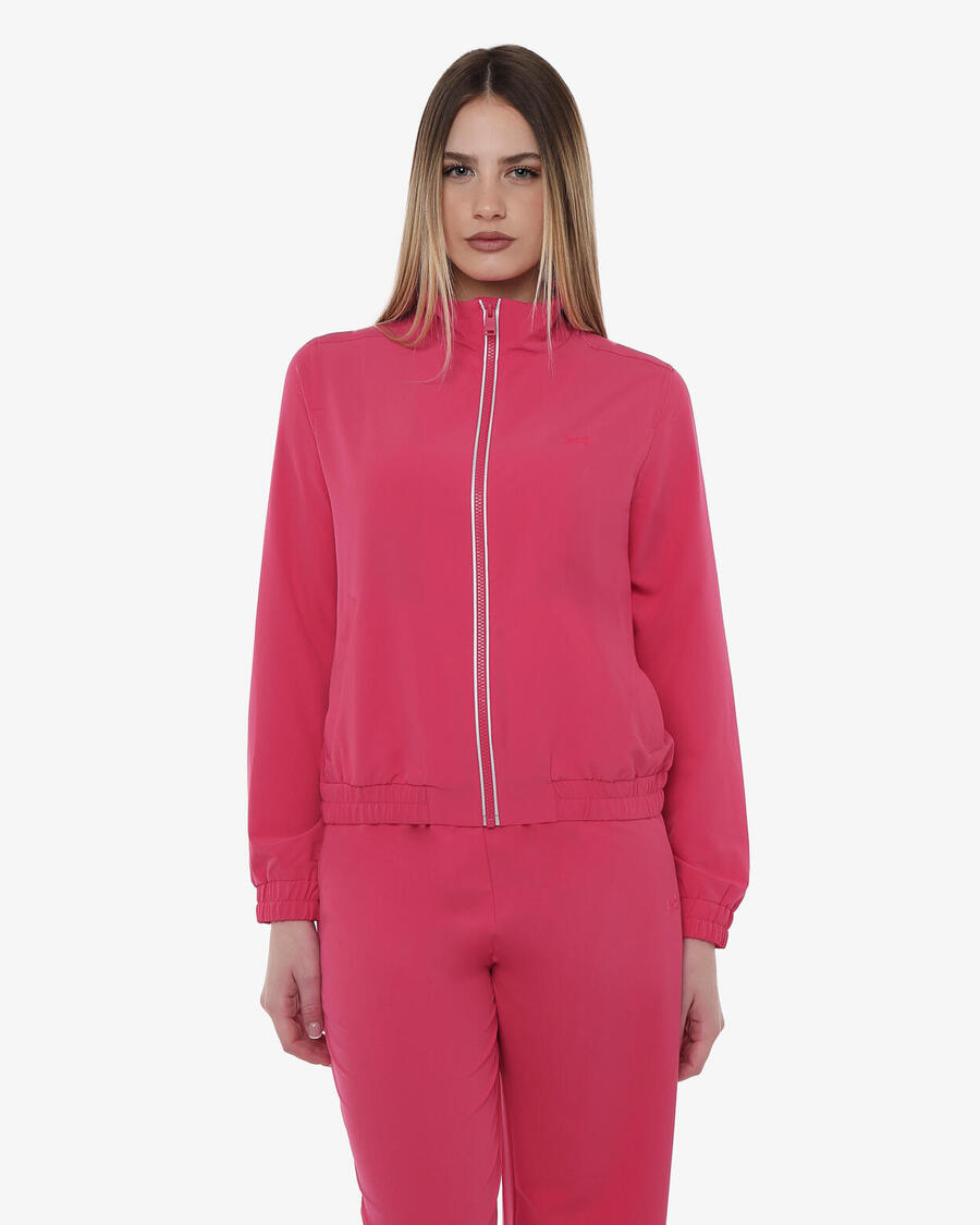 JAKED Женская синтетическая толстовка малинового цвета для фитнеса
JAKED Женская синтетическая толстовка малинового цвета для фитнеса