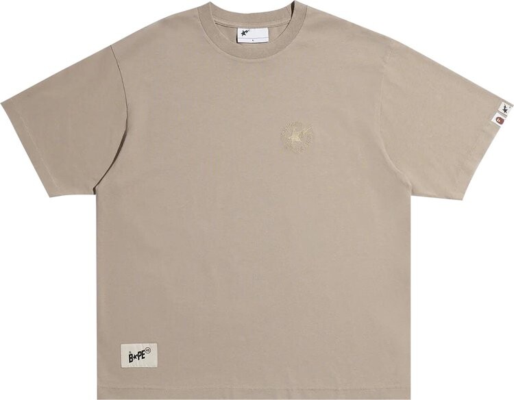 Футболка BAPE x Highsnobiety 'Beige', загар 
Футболка BAPE x Highsnobiety 'Beige', загар