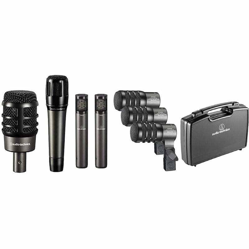 Комплект барабанных микрофонов Audio-Technica ATM-DRUM7 7pc Drum Microphone Kit
Комплект барабанных микрофонов Audio-Technica ATM-DRUM7 7pc Drum Microphone Kit