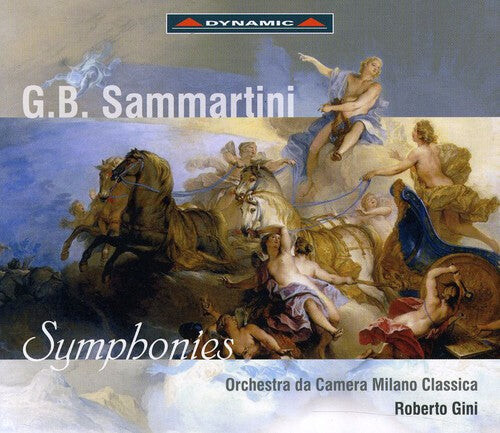 CD диск Sammartini / Orchestra Da Camera Milano / Gini: Symphonies 
CD диск Sammartini / Orchestra Da Camera Milano / Gini: Symphonies