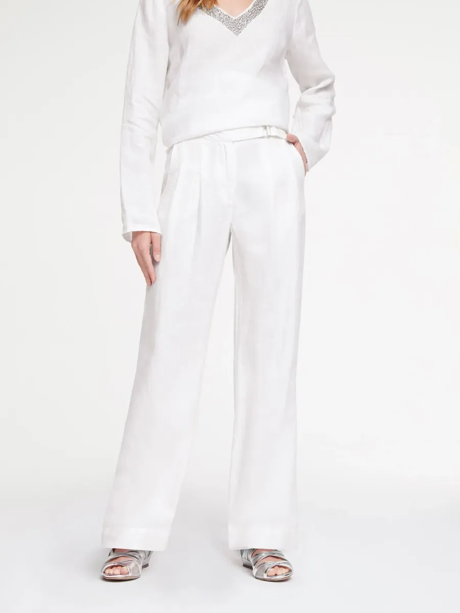 Льняные брюки Heine, белый
Льняные брюки Heine, белый