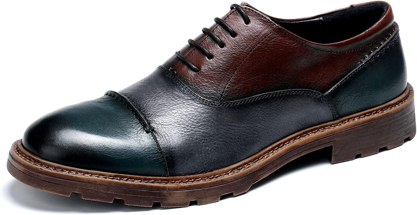 Мужские кожаные туфли Santimon с закрытым носком, формальные оксфорды, ретро-дерби, синие и коричневые
Мужские кожаные туфли Santimon с закрытым носком, формальные оксфорды, ретро-дерби, синие и коричневые