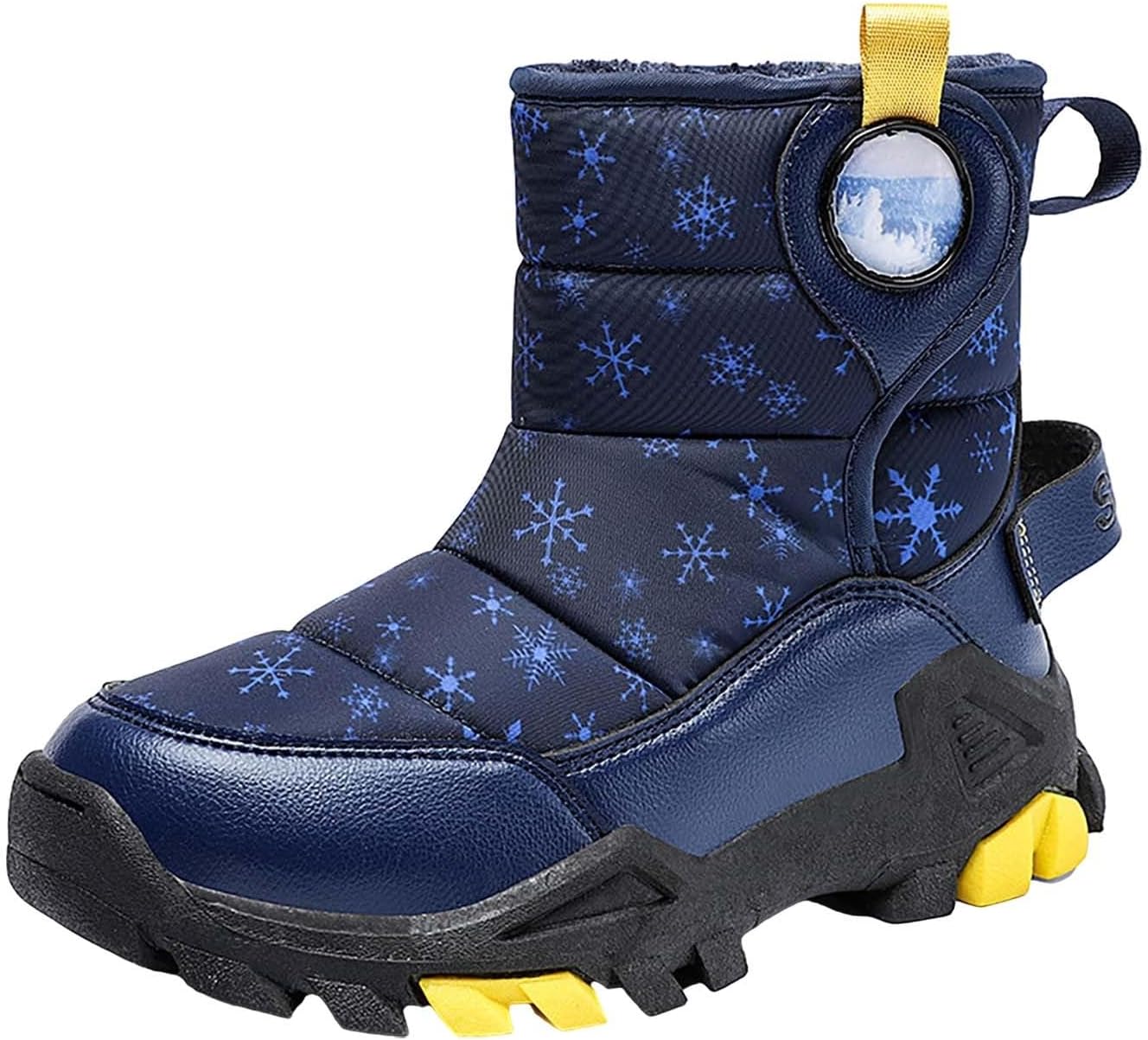 Водонепроницаемые детские зимние ботинки для девочек и мальчиков, малышей, с флисовой подкладкой, утепленные, противоскользящие ботинки средней высоты Generic, синий
Водонепроницаемые детские зимние ботинки для девочек и мальчиков, малышей, с флисовой подкладкой, утепленные, противоскользящие ботинки средней высоты Generic, синий